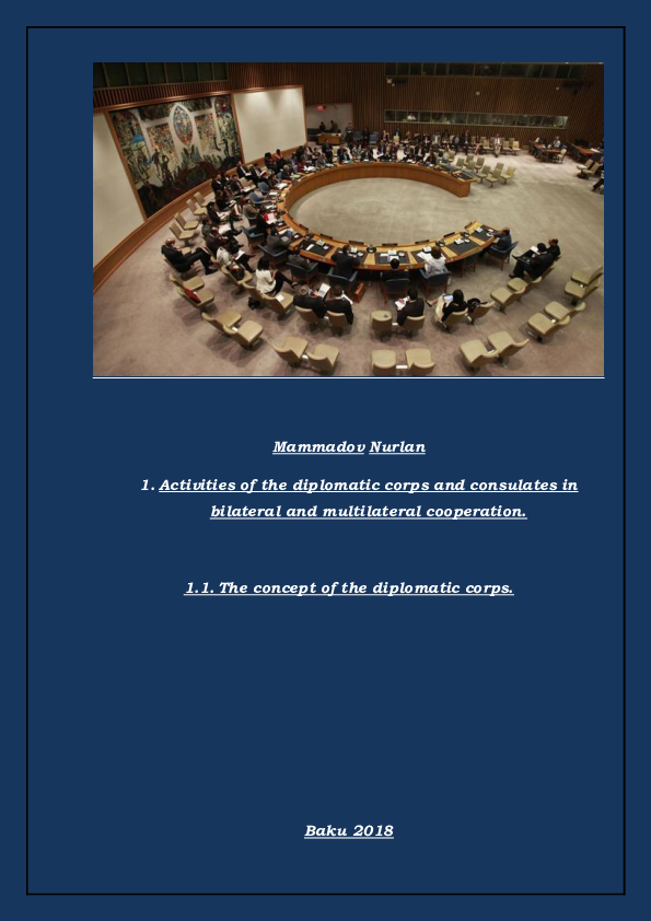 (PDF) The concept of the diplomatic corps.