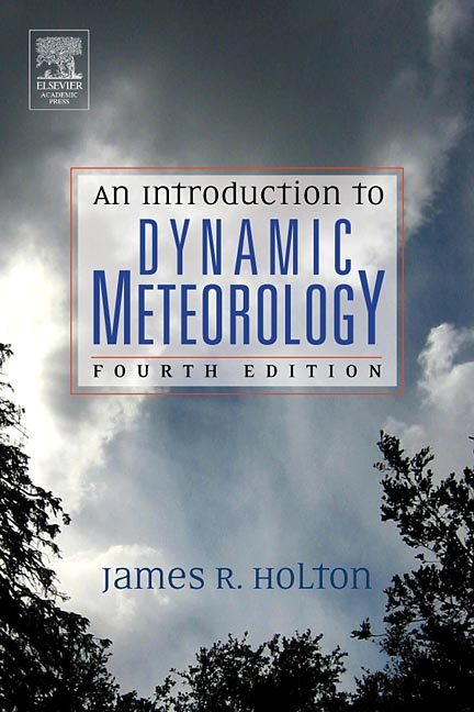 PDF) An Introduction to Dynamic Meteorology FOURTH EDITION