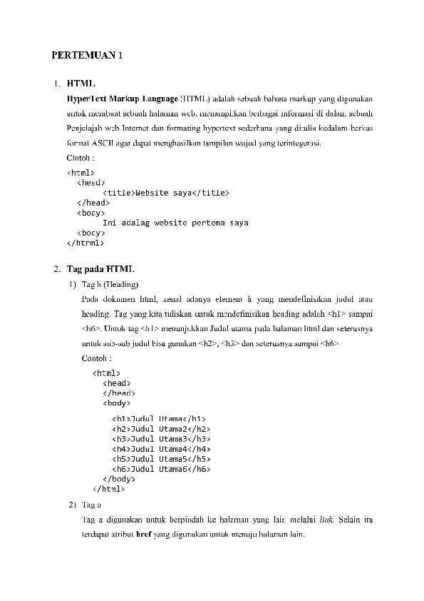 Pdf Praktikum 1 Html Nusantarapgri Cabsus Academia Edu<script async src=