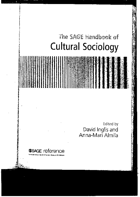 (PDF) Georg Simmel and a qualitative theory of culture