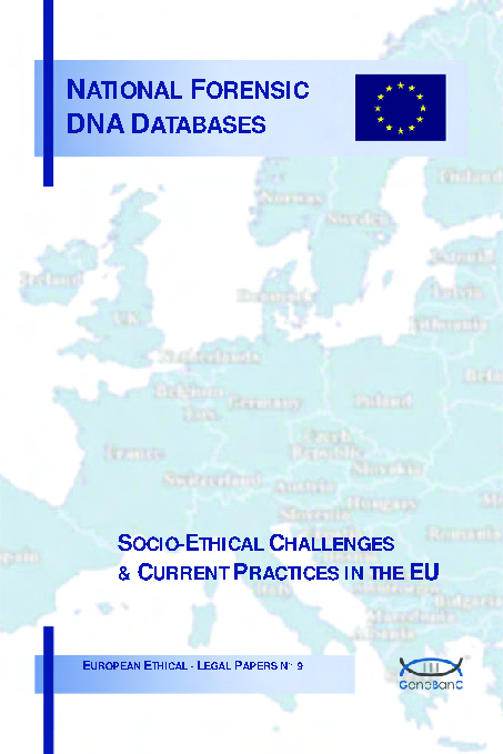 (PDF) National Forensic DNA Databases. Socio-Ethical Challenges ...