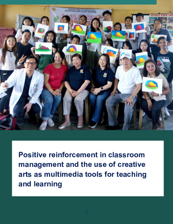 (PDF) Positive reinforcement in classroom management and the use of ...
