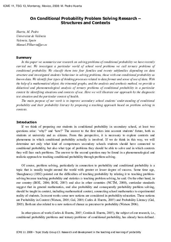 Article about statistics and probability picture