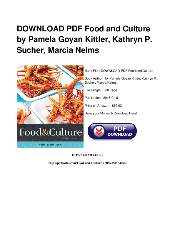Pdf Food And Culture 7th Edition Pamela Goyan Kittler Hanama Koes Academia Edu