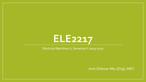 Pdf Lecture 1 Synchronous Generators Pdf Lecture 1 Synchronous Generators
