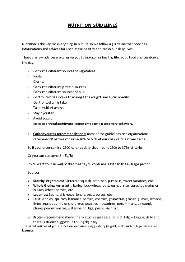 CMS NUTRITION GUIDELINES 2021 visual data 7