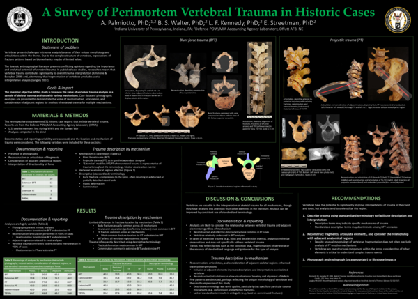(PDF) Survey of Perimortem Vertebral Trauma in Historic Cases