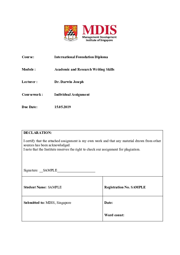 (DOC) Sample-assignment