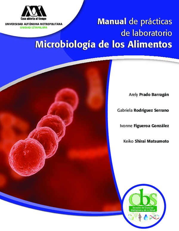 (PDF) Microbiología de los Alimentos Manual de prácticas de laboratorio Carolina Luque