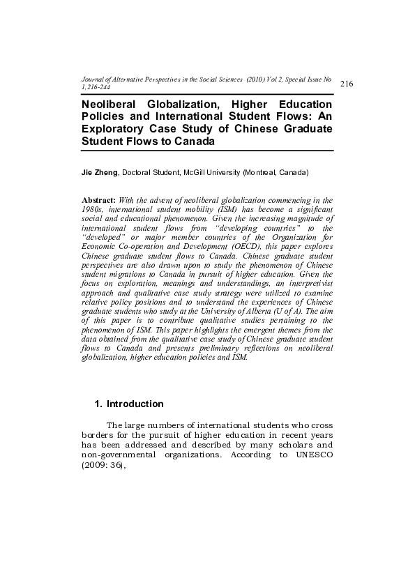 Neoliberal globalization essay picture