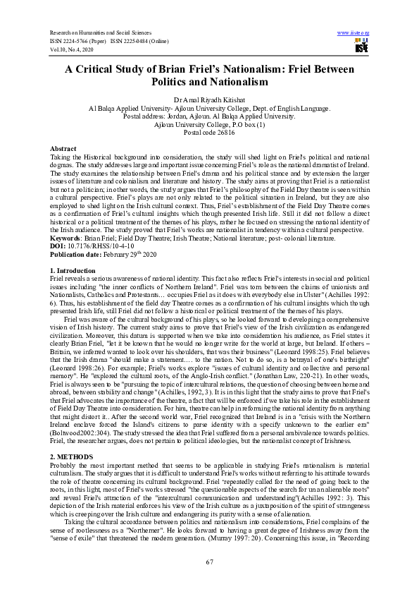 Critical essays friel 06 picture