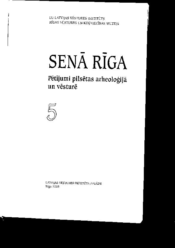 (PDF) Ose I. Daugavgrīvas cietokšņa pārbūves no 1622. līdz 1710. gadam ...