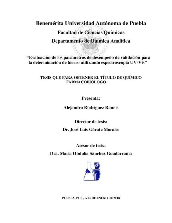 (PDF) Validation of analytical method for determination from iron by ...