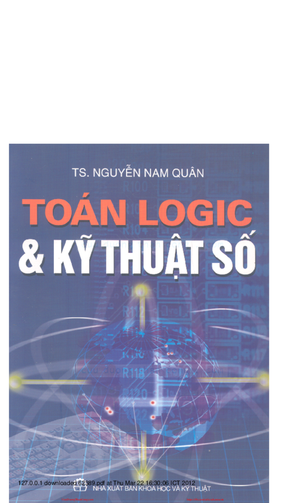 (PDF) Toan logic & ky thuat so ts. nguyen nam quan, 426 trang