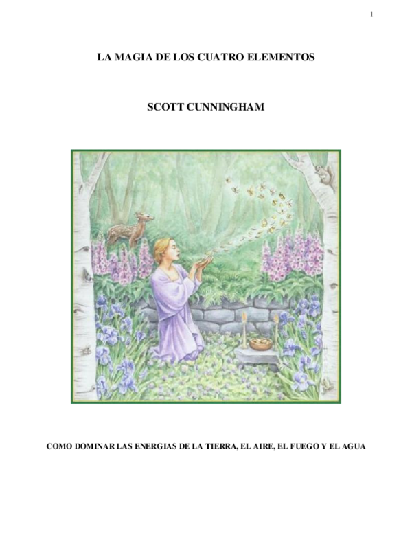 (PDF) LA MAGIA DE LOS CUATRO ELEMENTOS SCOTT CUNNINGHAM COMO DOMINAR ...