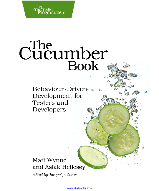 (PDF) The Cucumber Book