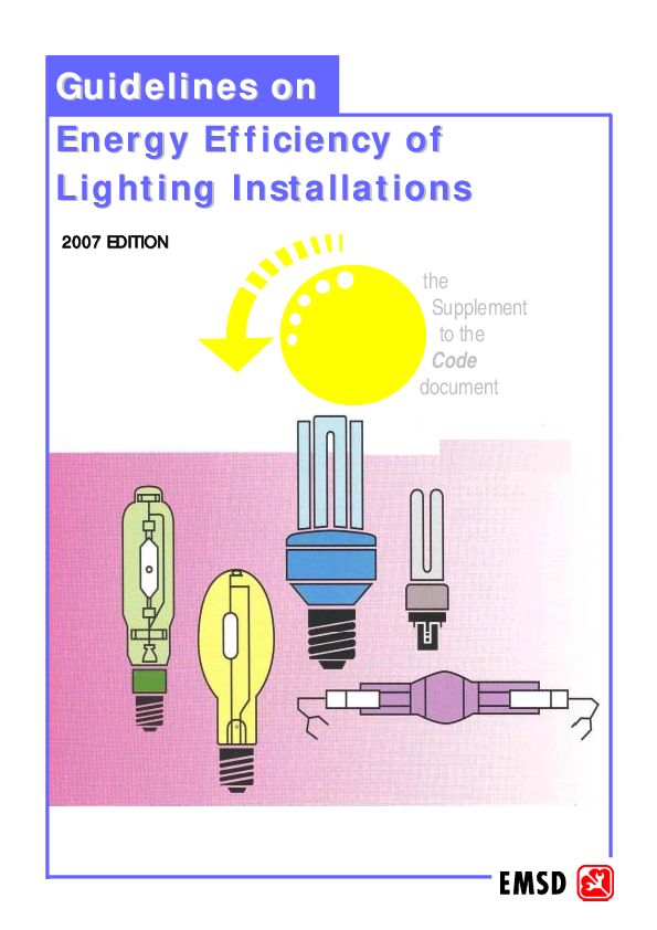 (PDF) Guidelines on Energy Efficiency of Lighting Installations