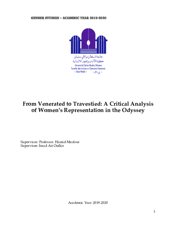 Themes in the odyssey book 1 picture