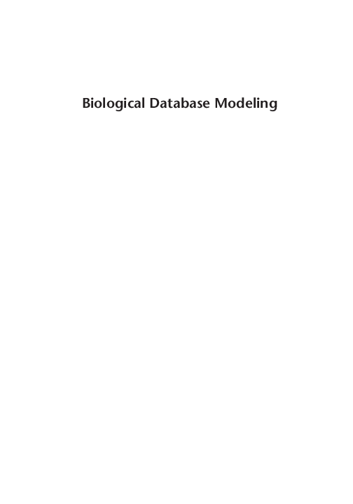 (PDF) Biological Modeling Database