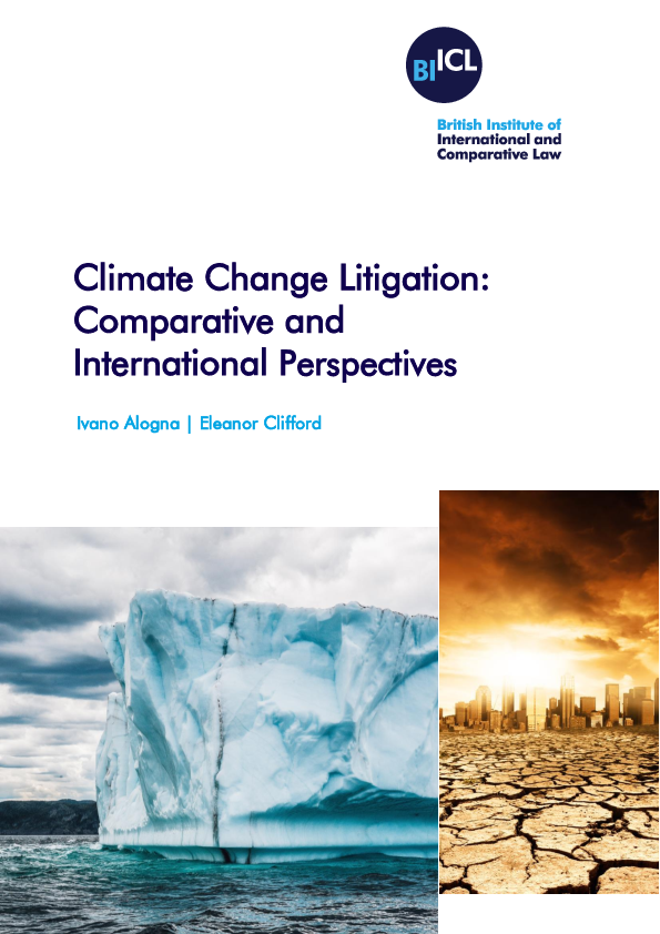 (PDF) Climate Change Litigation: Comparative and International Perspectives