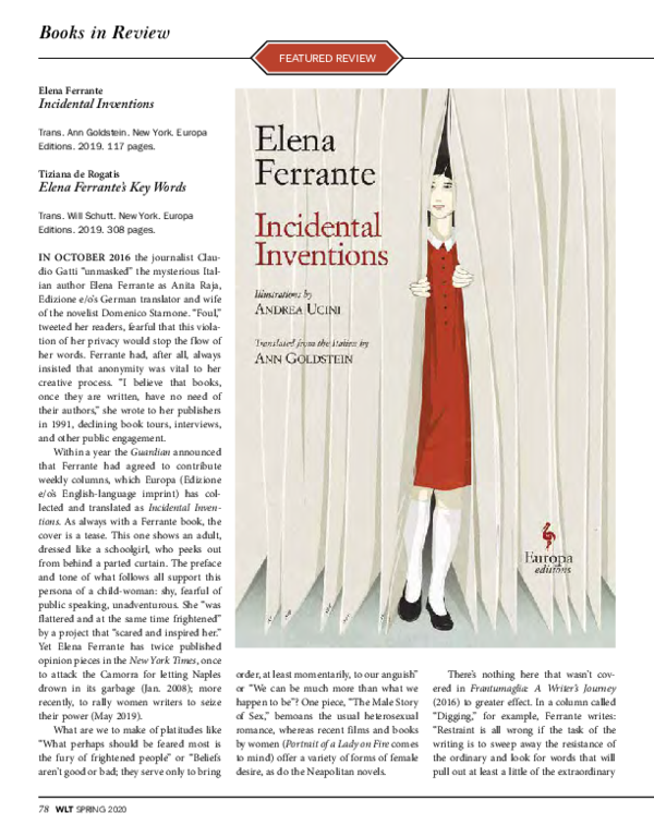 (PDF) Incidental Inventions