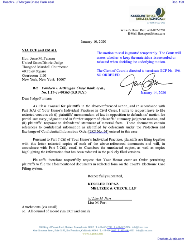 (PDF) Chase Bank, et al., No. 117cv00563 (S.D.N.Y.) Ed
