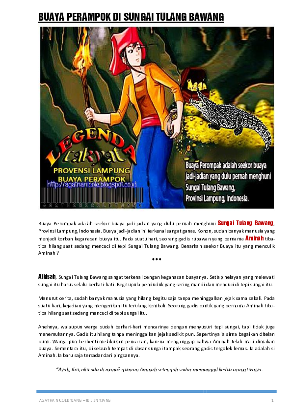 Pdf Buaya Perampok Di Sungai Tulang Bawang Simin Kodim0105 Academia Edu