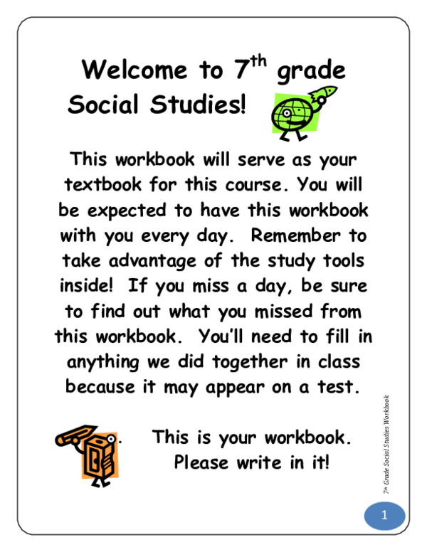 (PDF) Social Studies Workbook Theresa Cushing Academia.edu