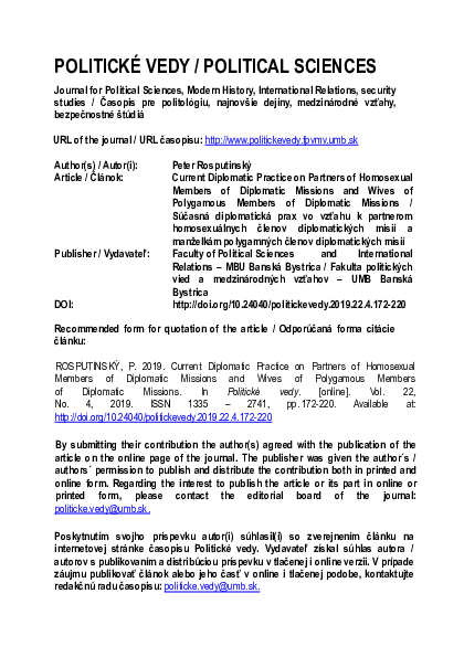 (PDF) Current Diplomatic Practice