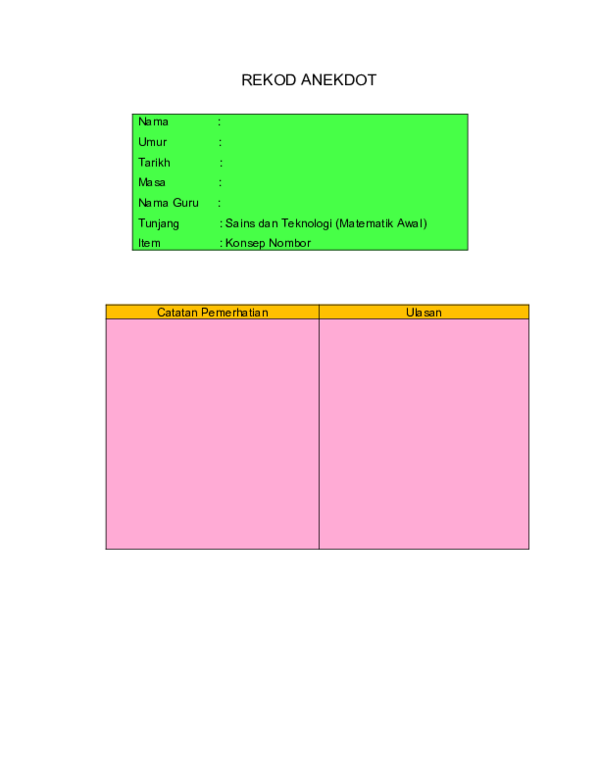 (DOC) REKOD ANEKDOT