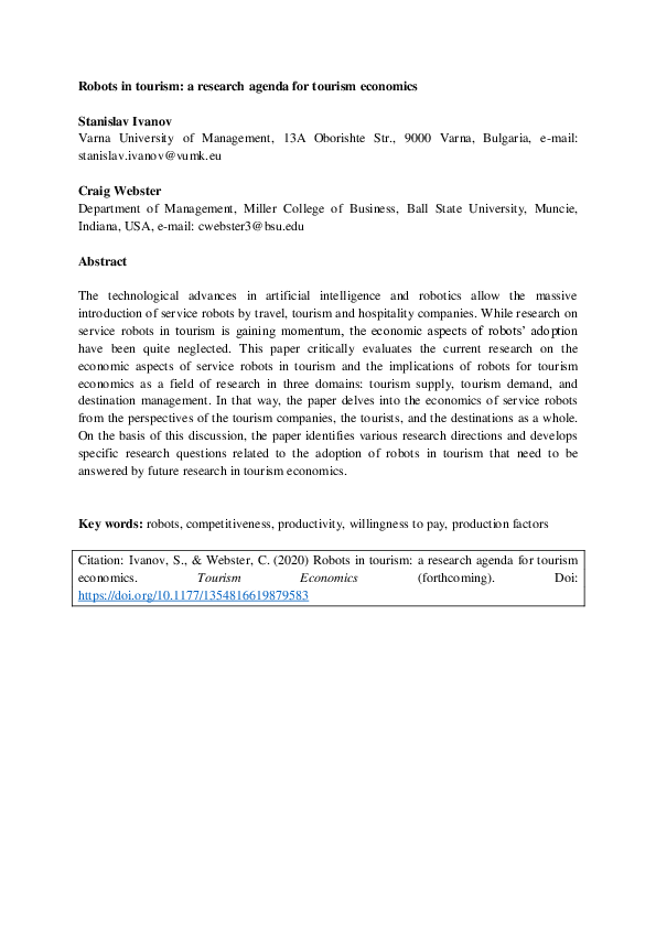 Tourism articles for students image