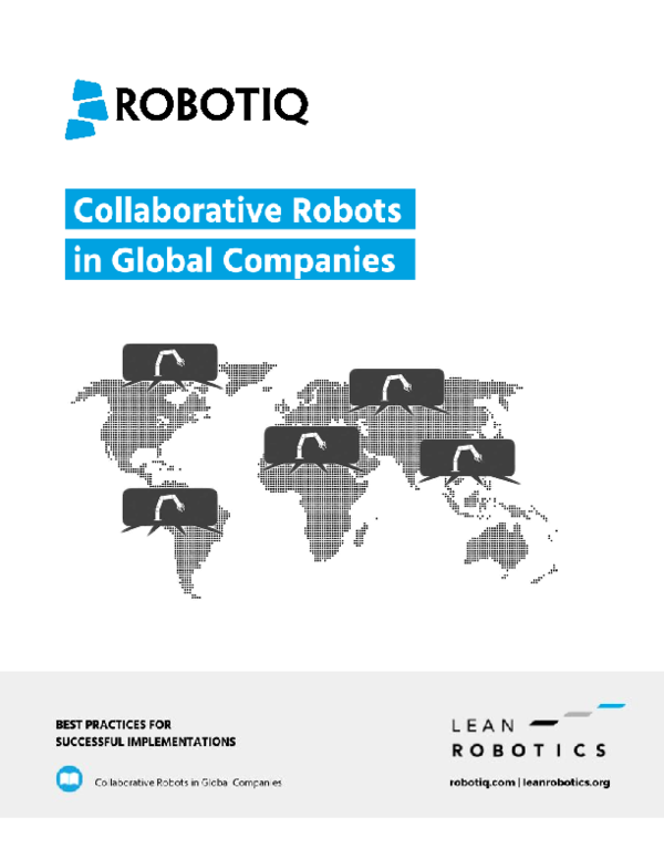 (PDF) COLLABORATIVE ROBOT IN GLOBAL COMPANIES