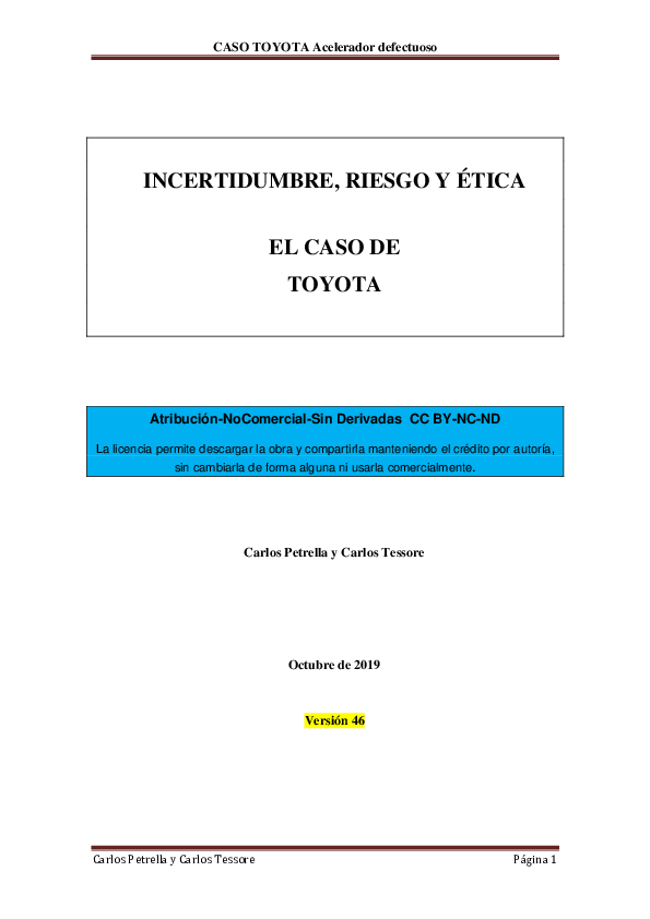 (PDF) CASO Barings Bank de Londres Carlos Petrella Academia.edu