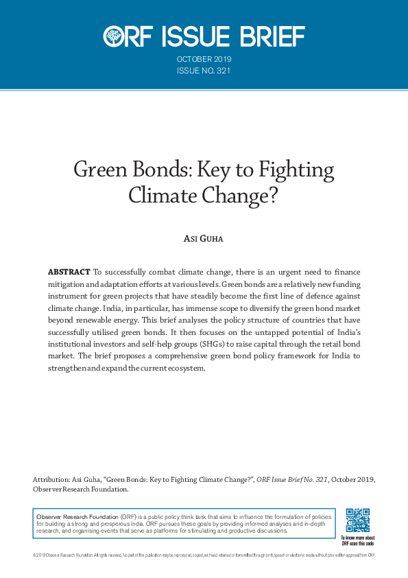 (PDF) ORF Issue Brief 321 GreenBonds