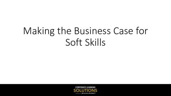 (PDF) Making the Business Case for Soft Skills