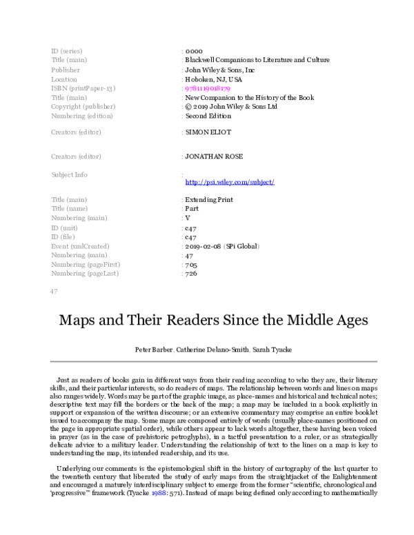 THE MAP BOOK PETER BARBER PDF visual data 5