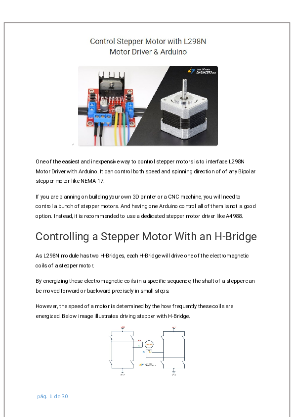 (DOC) Stepper motor control