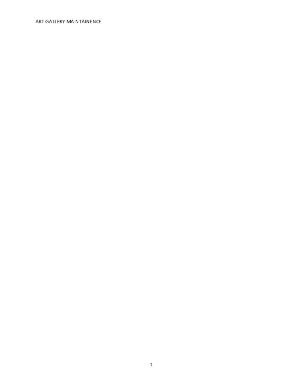 (DOC) Art Gallery python documentation