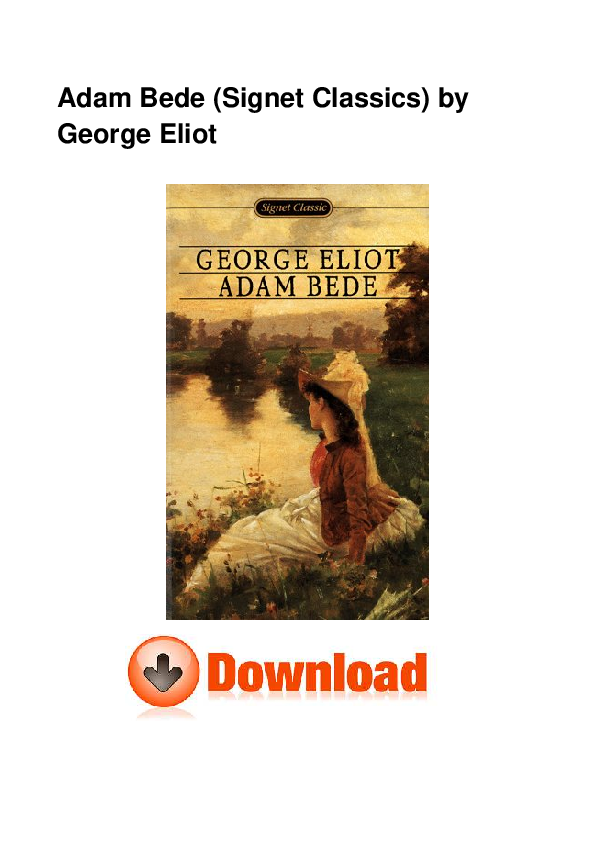 (PDF) Adam Bede Classics by Eliot Martha J. Lewis Academia.edu