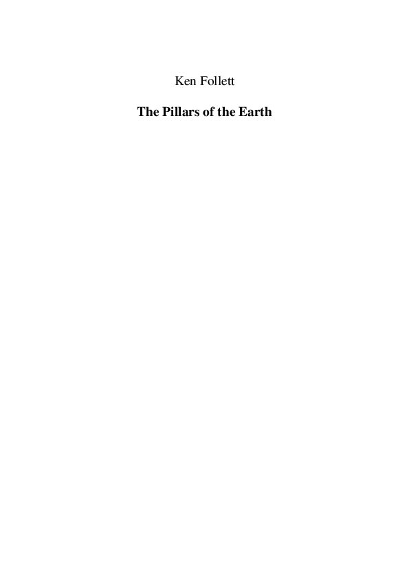 (PDF) The Pillars of the Earth Tahir Sajjad Academia.edu