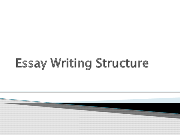 (PPT) Essay Writing Structure | Joelle Elzien - Academia.edu