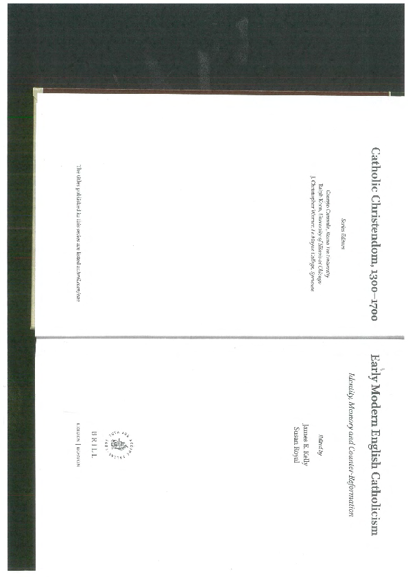 (PDF) Joseph Reeve, SJ, the Park at Ugbrooke and the Cliffords of Chudleigh
