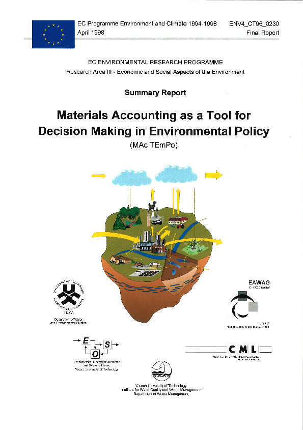 (PDF) Materials Accounting as a Tool for Decision Making in ...