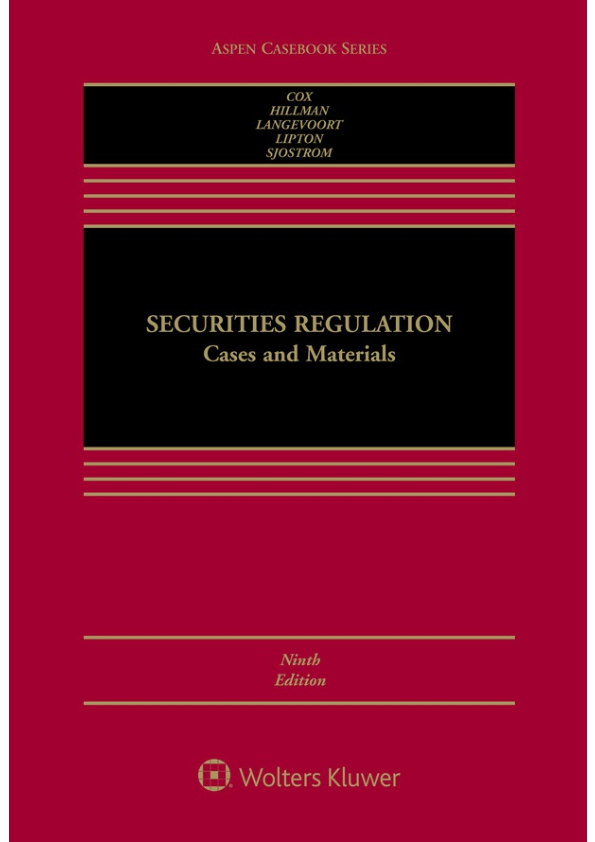 Pdf Securities Regulation 2 Shaogang Zhu Academia Edu