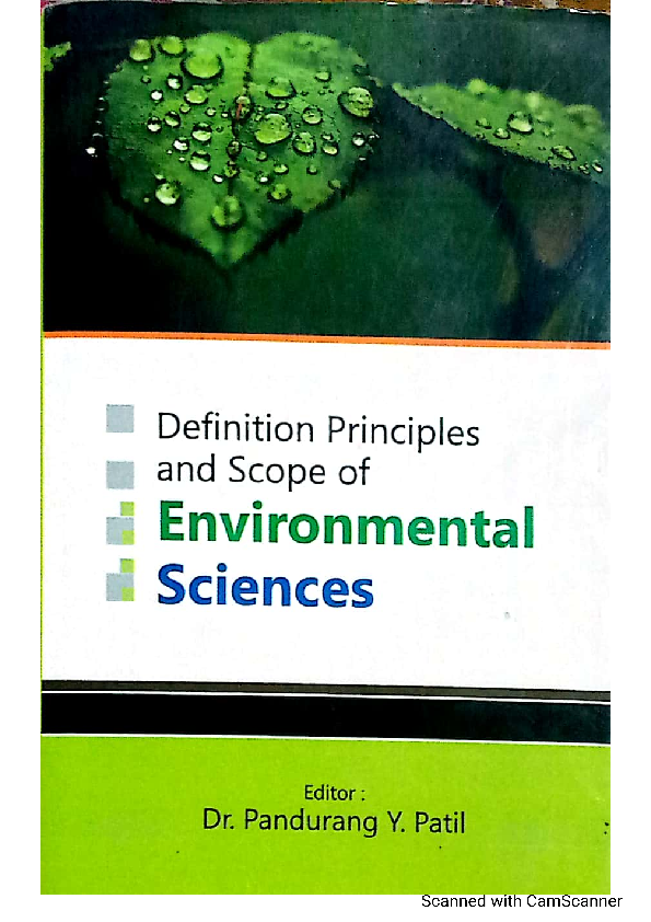 (PDF) Physico-chemical and biological factors in the environment