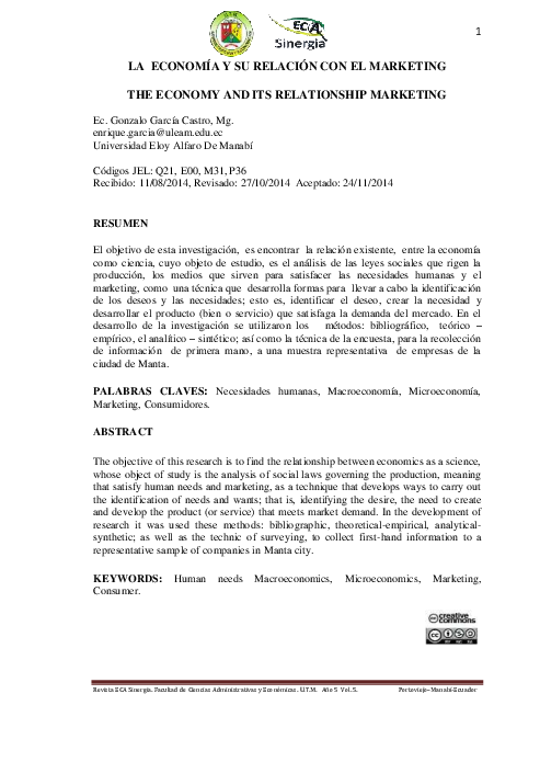 (PDF) Facultad de Ciencias Administrativas y Económicas