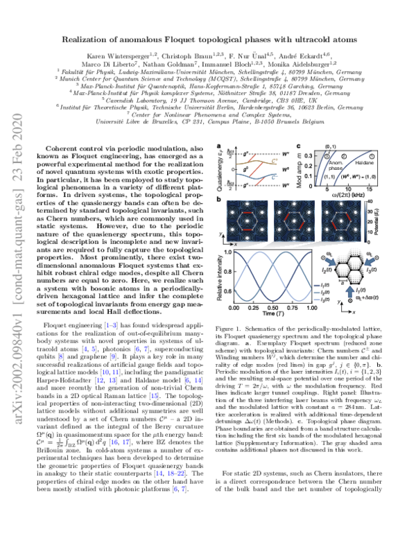 (PDF) Realization of anomalous Floquet topological phases with ...