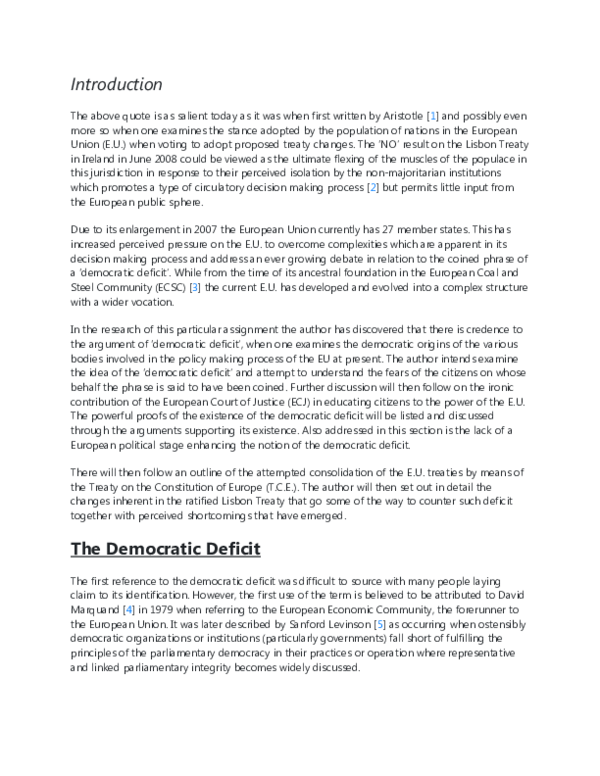(DOC) European deficit