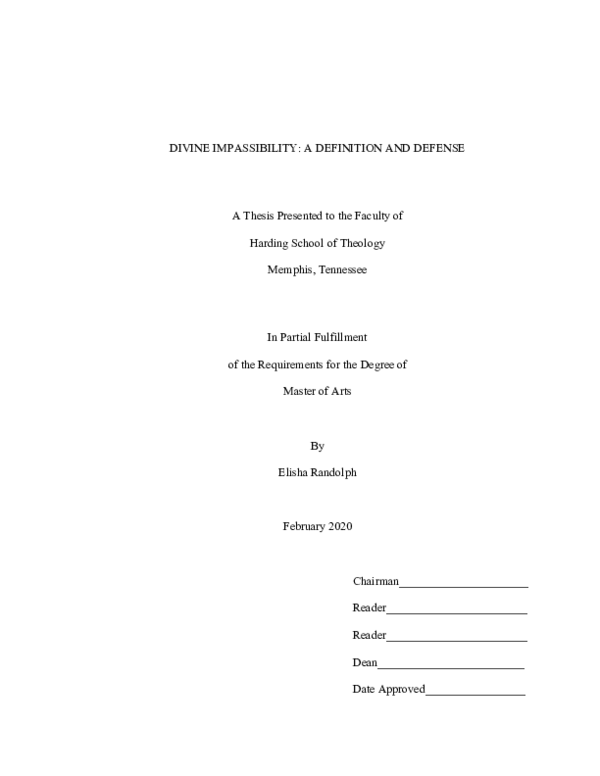 Divine essay impassibility in philosophical theology 04 image