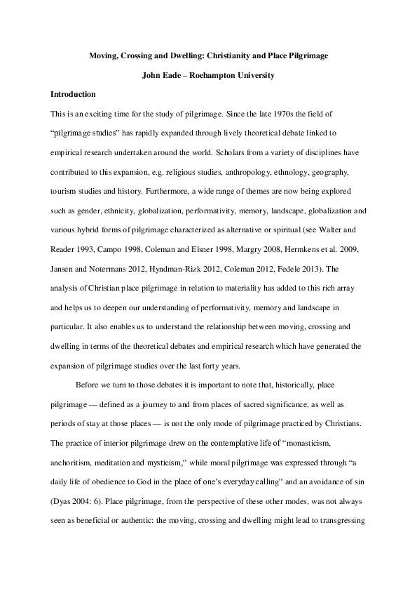 Pilgrims progress essay ideas image